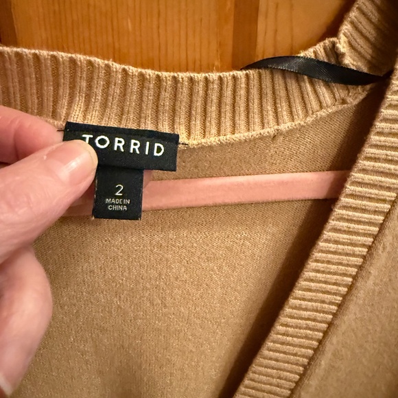 .Torrid Everyday Soft V-Neck Pocket Cardigan Sweater 2X - Picture 7 of 11